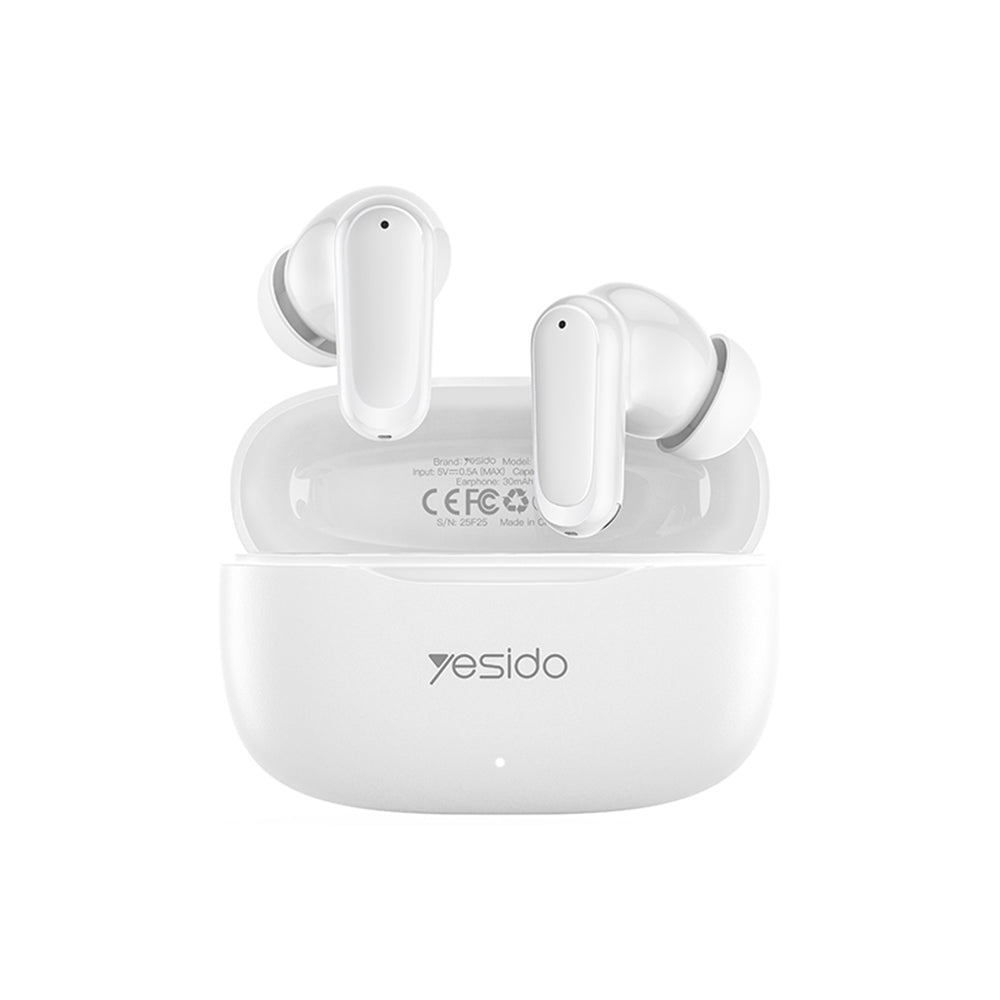 Handsfree Bluetooth Yesido TWS38, TWS, Hvit