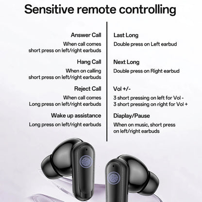 Handsfree Bluetooth Yesido TWS38, TWS, Svart