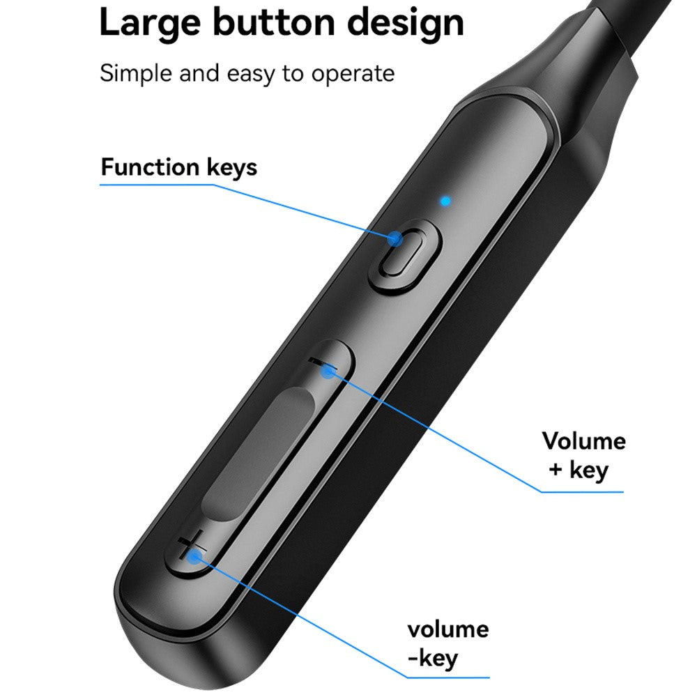 Handsfree Bluetooth Yesido YSP21, A2DP, Svart