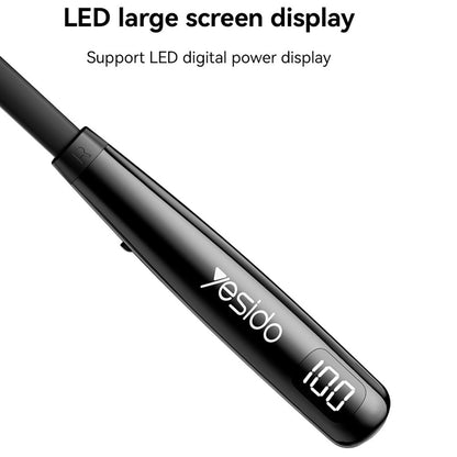 Handsfree Bluetooth Yesido YSP22, A2DP, Svart