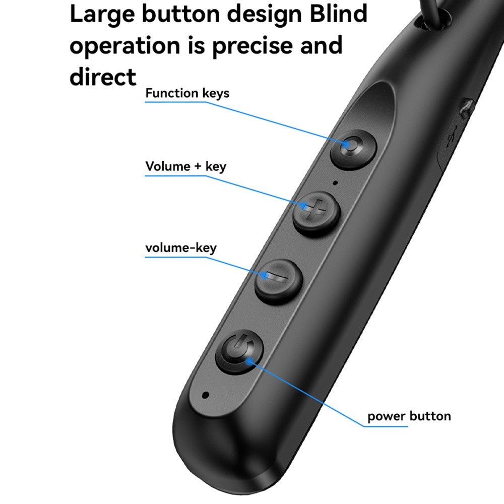 Handsfree Bluetooth Yesido YSP22, A2DP, Svart