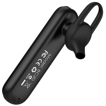 Handsfree Bluetooth Borofone BC20 Smart Business, A2DP, Svart