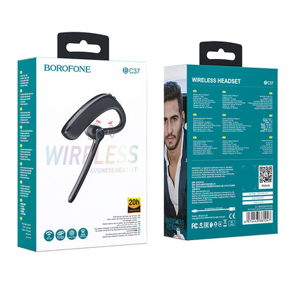 Handsfree Bluetooth Borofone BC37 Imperor, A2DP, Svart