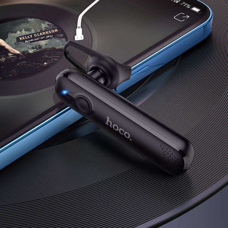 Handsfree Bluetooth HOCO E63 Diamond, A2DP, Svart