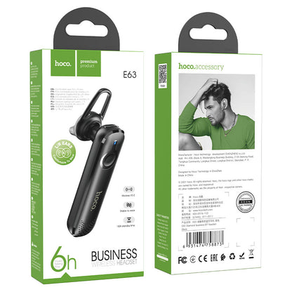 Handsfree Bluetooth HOCO E63 Diamond, A2DP, Svart