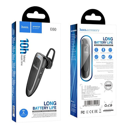 Handsfree Bluetooth HOCO E60 Brightness, A2DP, Svart