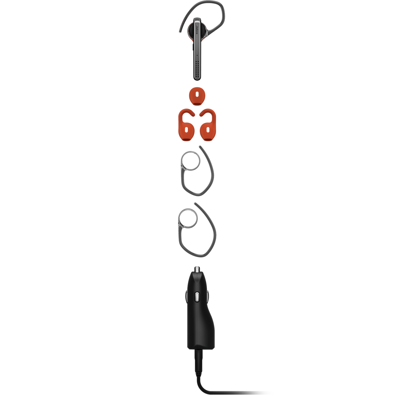 Håndfri Bluetooth Jabra Talk 45, A2DP, sølv