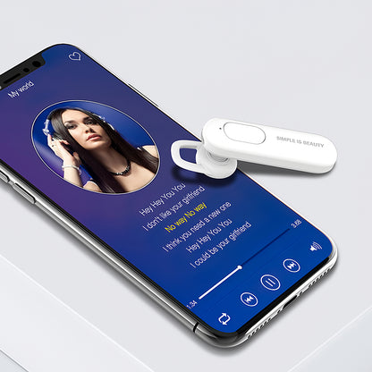 Handsfree Bluetooth XO Design BE4, MultiPoint, A2DP, Hvit