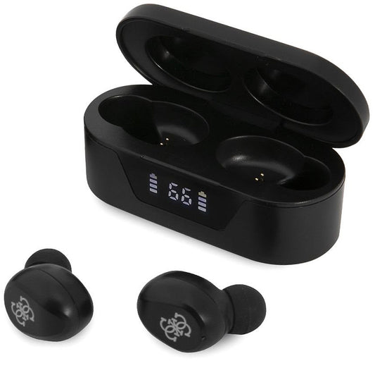 Handsfree Bluetooth Guess Classic Logo, TWS, Svart