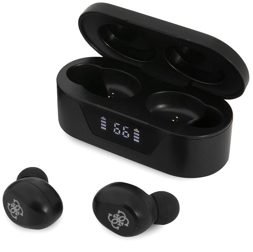 Handsfree Bluetooth Guess Classic Logo, TWS, Svart