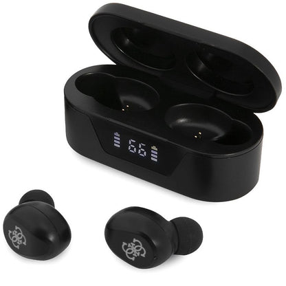 Handsfree Bluetooth Guess Classic Logo, TWS, Svart