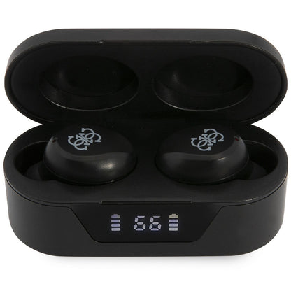 Handsfree Bluetooth Guess Classic Logo, TWS, Svart