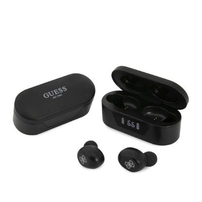 Handsfree Bluetooth Guess Classic Logo, TWS, Svart