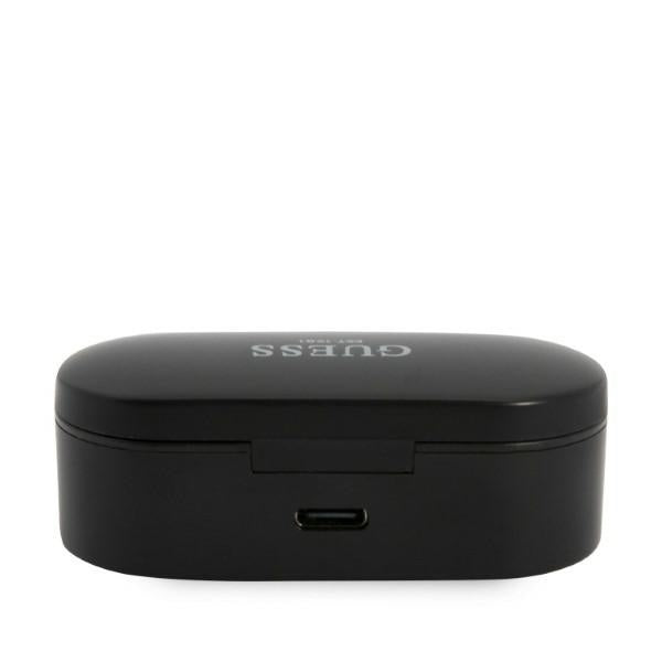 Handsfree Bluetooth Guess Classic Logo, TWS, Svart