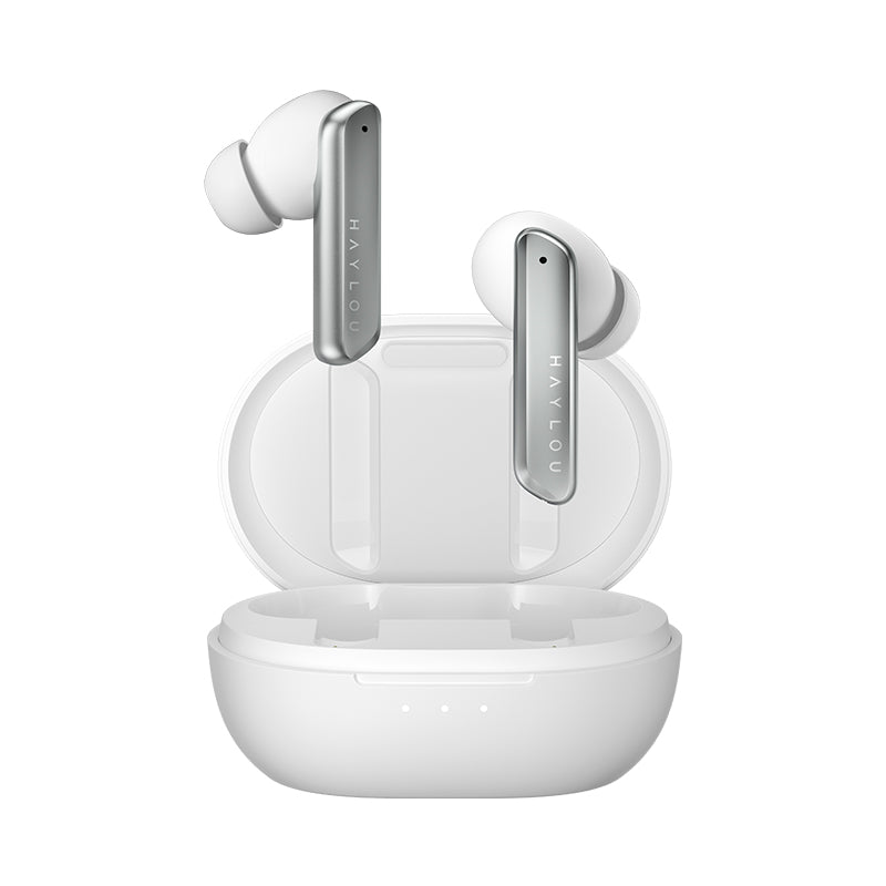 Handsfree Bluetooth Haylou W1, TWS, Sølv