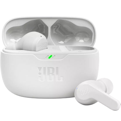 Håndfri Bluetooth JBL Wave Beam, TWS, hvit JBLWBEAMWHT