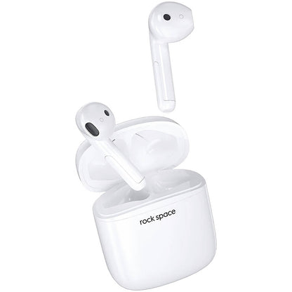Bluetooth-håndfri Rock Space EB100, TWS, hvit