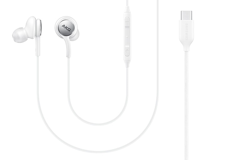 Håndfri USB-C Samsung EO-IC100, hvit EO-IC100BWEGEU