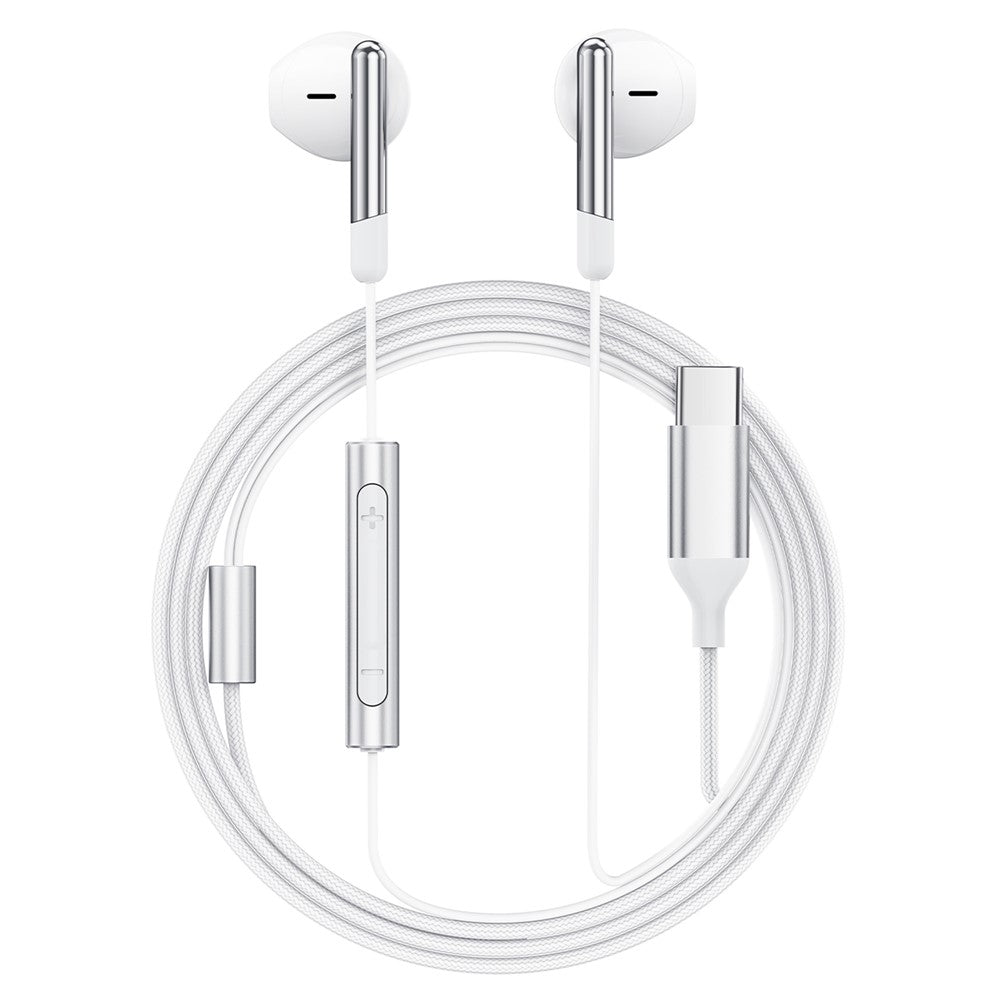 Handsfree USB-C Acefast L3, Hvit