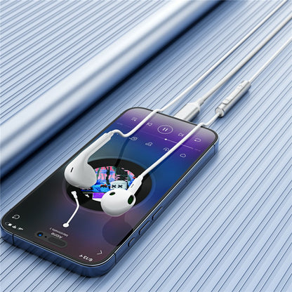 Handsfree USB-C Acefast L7, Hvit