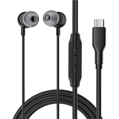 Handsfree USB-C Acefast L8, 1,2 m, Svart