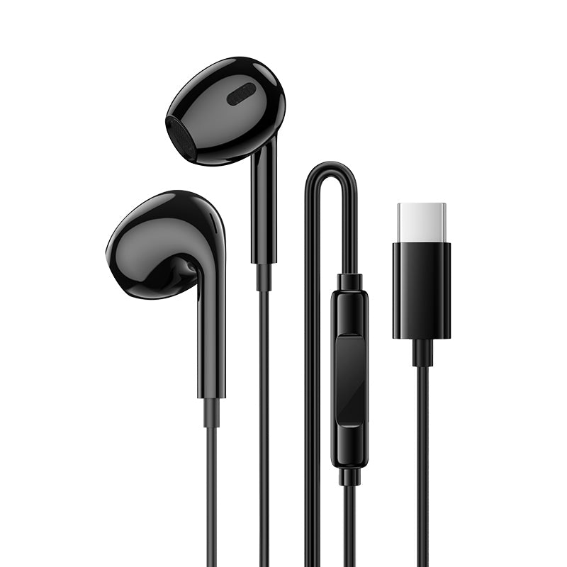 Handsfree USB-C Borofone BM100 Max Fuente, Svart