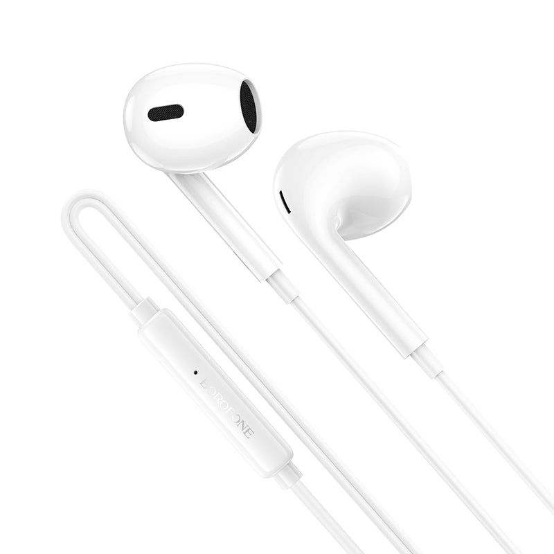 Handsfree USB-C Borofone BM100 Max Fuente, Hvit