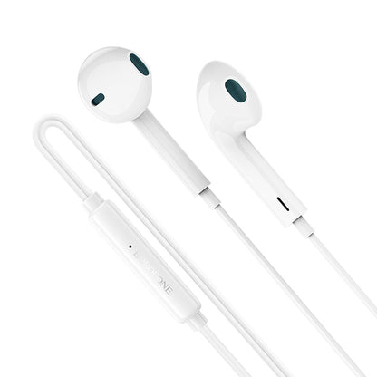 Handsfree USB-C Borofone BM100 Fuente, Hvit