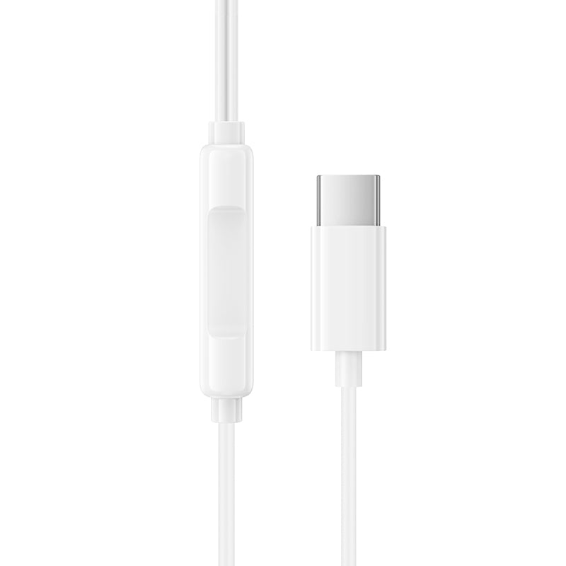 Handsfree USB-C Borofone BM100 Max Fuente, Hvit
