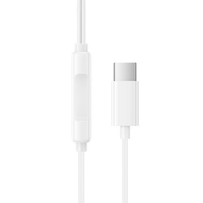 Handsfree USB-C Borofone BM100 Fuente, Hvit