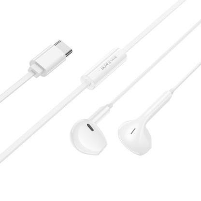 Handsfree USB-C Borofone BM99 Star, Hvit