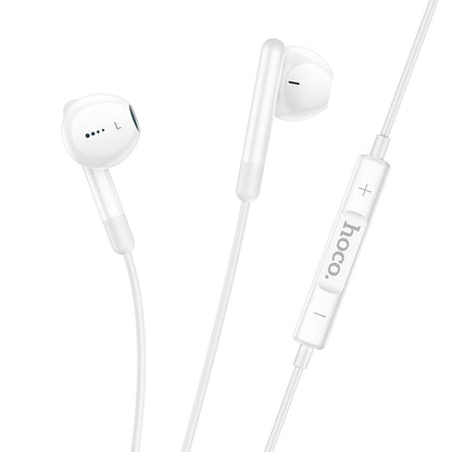 Håndfri USB-C HOCO M93, hvit