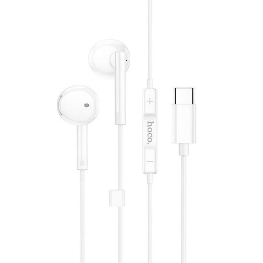 Handsfree USB-C HOCO M95, Hvit