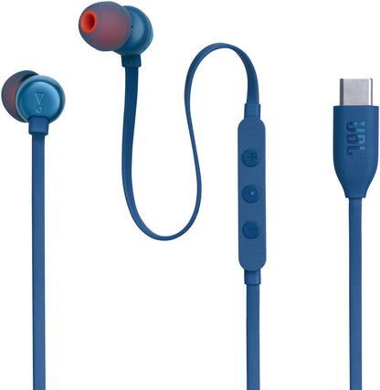 Handsfree USB-C JBL Tune 310C, Blå JBLT310CBLU