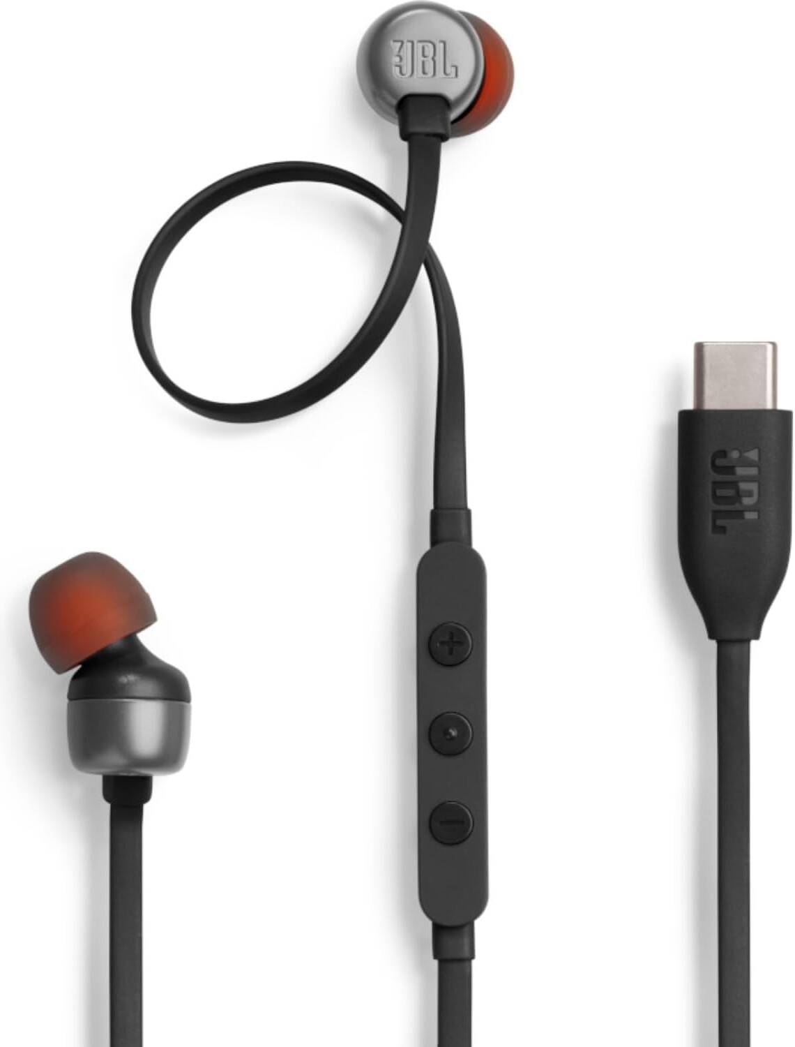 Handsfree USB-C JBL Tune 310C, Svart JBLT310CBLK