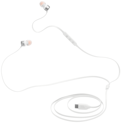 Handsfree USB-C JBL Tune 310C, Hvit JBLT310CWHT