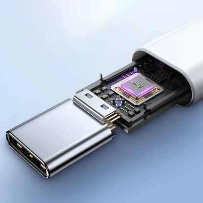 Handsfree USB-C Joyroom JR-EC05, Hvit