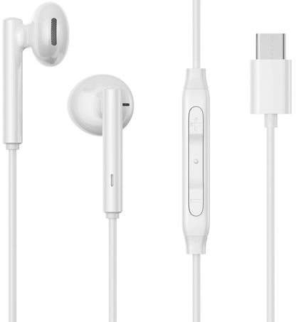 Handsfree USB-C Joyroom JR-EC05, Hvit