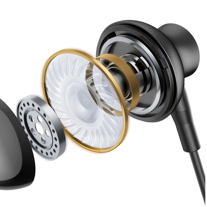 Handsfree USB-C Joyroom JR-EC07, Svart