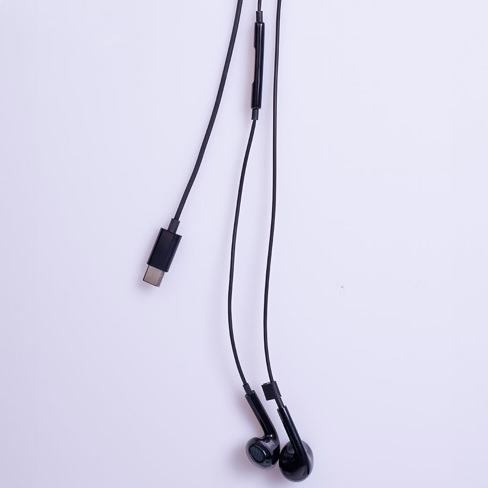 Handsfree USB-C MaXlife MXEP-04, Svart