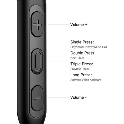 Handsfree USB-C McDodo HP-5830, 1.2m, Svart