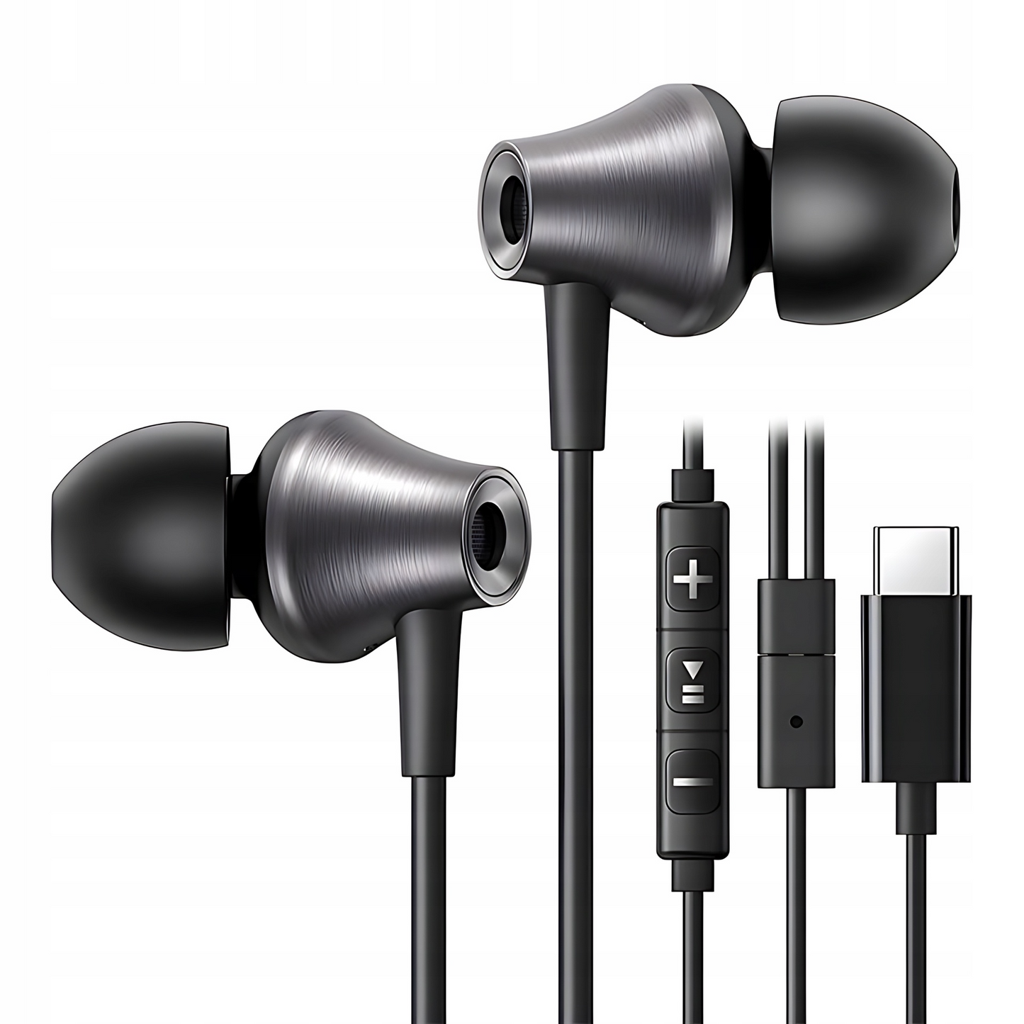 Handsfree USB-C UGREEN EP105, Svart