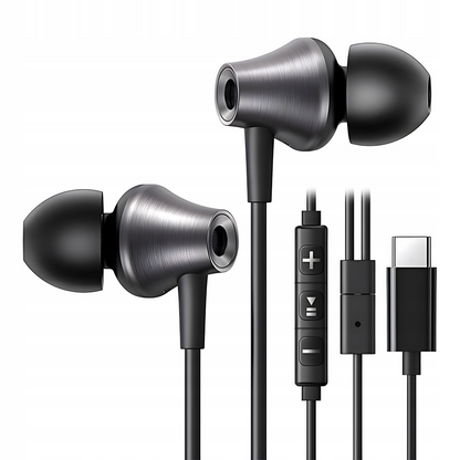 Handsfree USB-C UGREEN EP105, Svart