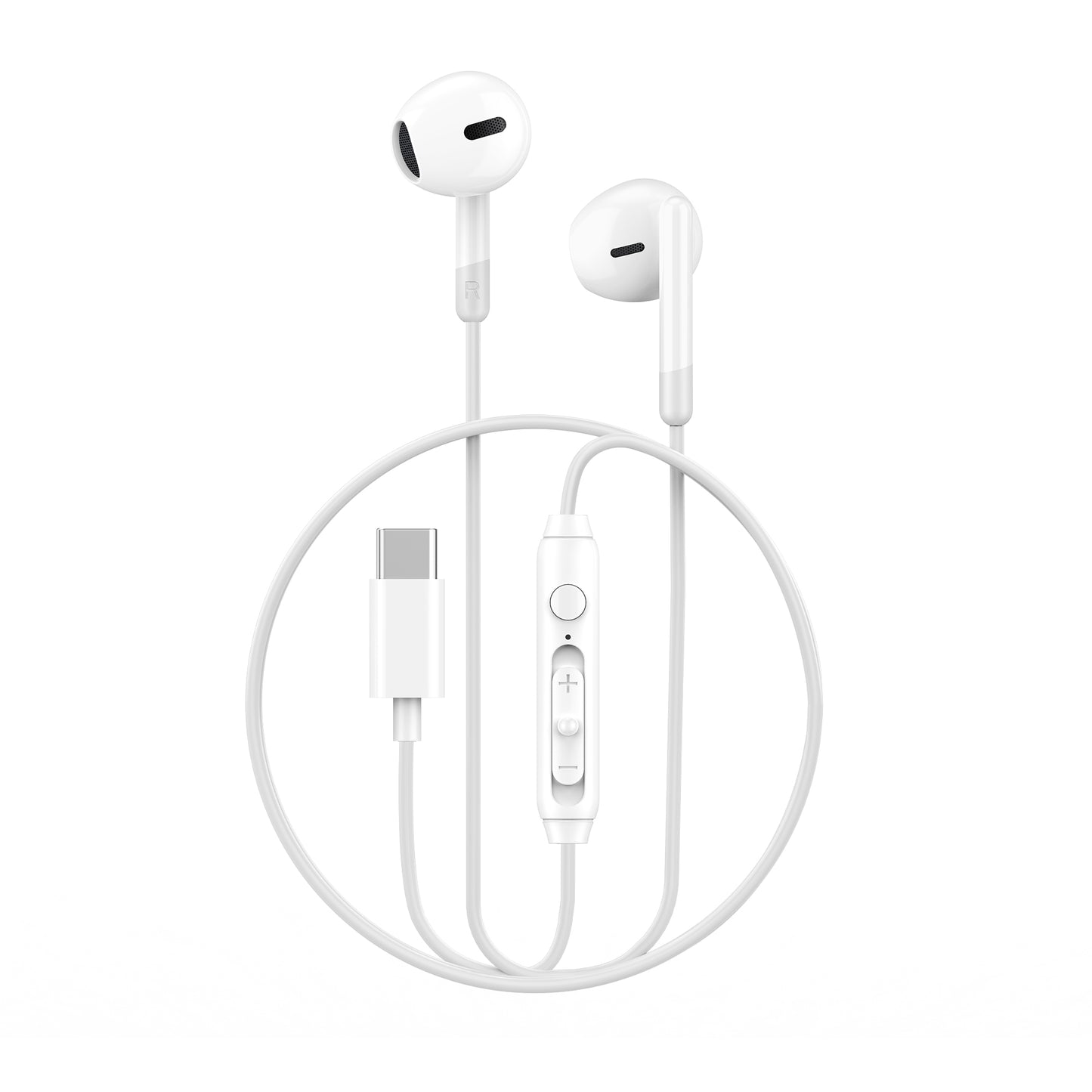 Håndfrie USB-C WiWu EB314, hvit 