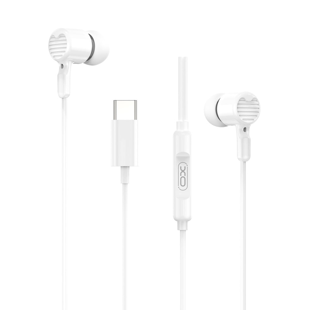 Handsfree USB-C XO Design EP81, Hvit