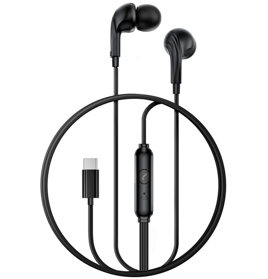 Handsfree USB-C XO Design EP82, Svart
