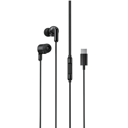 Handsfree USB-C XO Design EP84, Svart