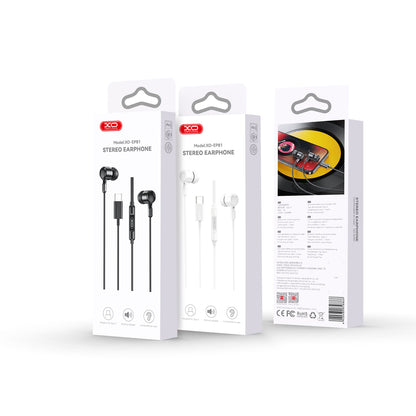 Handsfree USB-C XO Design EP81, Hvit