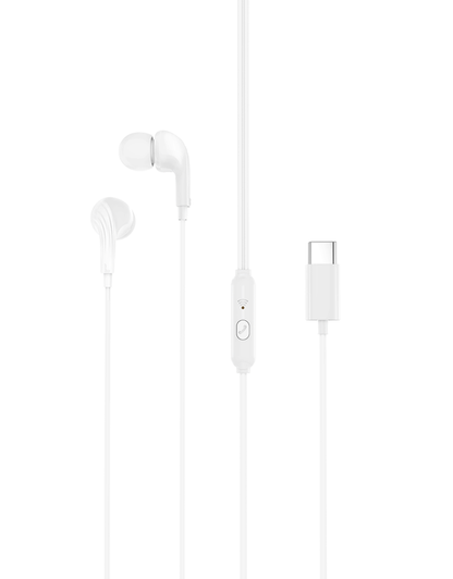 Handsfree USB-C XO Design EP82, Hvit
