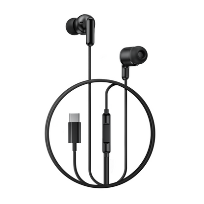 Handsfree USB-C XO Design EP84, Svart